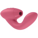  Розовый стимулятор Womanizer DUO с вагинальным отростком 