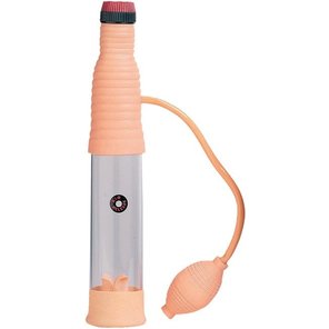  Вакуумный массажер-помпа со встроенным вибратором Vibrating Penis Developer 