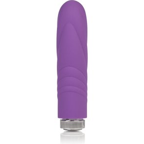  Сиреневый вибромассажер с волнистой поверхностью Charms Velvet Lavender 9,5 см 