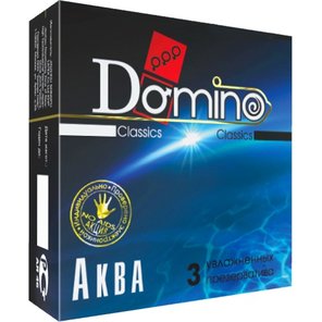  Презервативы Domino Аква 3 шт 