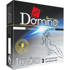  Супертонкие презервативы Domino Тончайшие 3 шт 