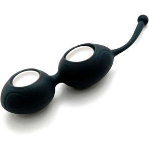  Черные вагинальные шарики со смещенным центром тяжести Silicone Ben Wa Balls 