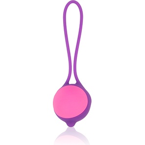  Фиолетово-розовый вагинальный шарик Cosmo 