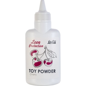  Пудра для игрушек Love Protection с ароматом вишни 30 гр 