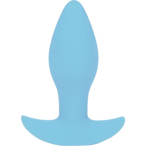  Голубая анальная втулка Sweet Toys 8,5 см 