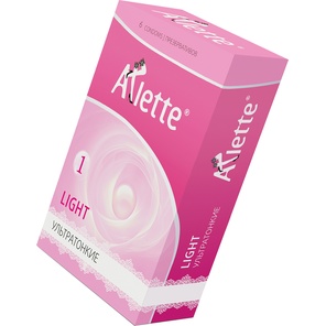  Ультратонкие презервативы Arlette Light 6 шт 