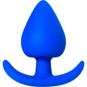  Синяя коническая пробочка из силикона 11,5 см. 