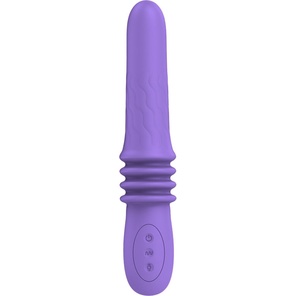  Фиолетовый вибратор Susie с возвратно-поступательными движениями 25,2 см 