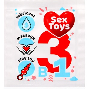 Гель-лубрикант на водной основе Sex Toys 4 гр 