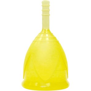  Желтая менструальная чаша размера S 