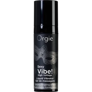  Гель для массажа ORGIE Sexy Vibe High Voltage с эффектом вибрации 15 мл 