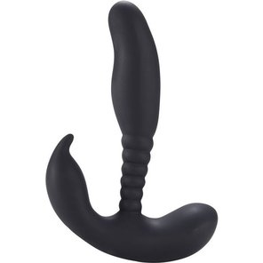  Черный стимулятор простаты Anal Pleasure Dual Vibrating Prostate Stimulator 13,5 см 