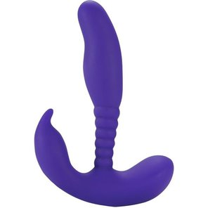  Фиолетовый стимулятор простаты Anal Pleasure Dual Vibrating Prostate Stimulator 13,5 см 