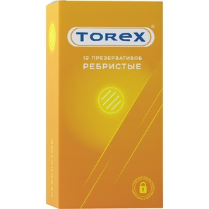  Текстурированные презервативы Torex Ребристые 12 шт 