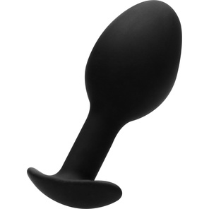  Черная анальная пробка N 89 Self Penetrating Butt Plug 8,3 см 