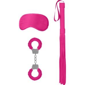  Розовый набор для бондажа Introductory Bondage Kit №1 