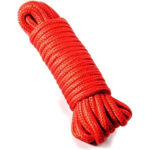  Красная верёвка для бондажа и декоративной вязки 10 м 