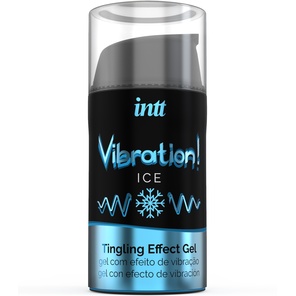  Жидкий интимный гель с эффектом вибрации Vibration! Ice 15 мл 