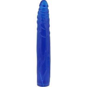  Синий гелевый фаллоимитатор 17,8 см 
