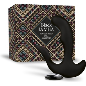  Универсальный анальный массажер Black Jamba Anal Vibrator 12 см 