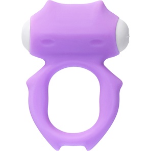  Фиолетовое виброкольцо на пенис Zort 