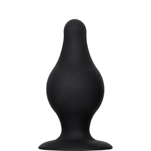  Черная анальная втулка Spade XS 6,5 см 