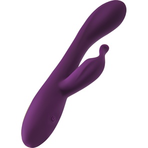  Фиолетовый вибратор-кролик G-Spotter 19,5 см 