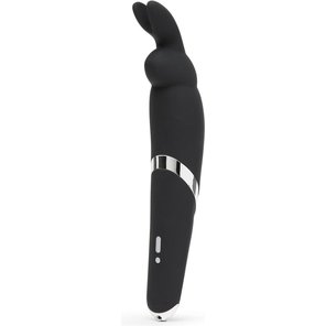  Черный вибратор Rabbit Rechargeable Wand Vibrator 26,7 см 