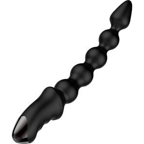  Черный гибкий вибростимулятор Nexus Bendz 29,2 см 