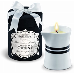  Массажное масло в виде большой свечи Petits Joujoux Orient с ароматом граната и белого перца 