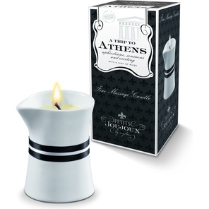  Массажное масло в виде малой свечи Petits Joujoux Athens с ароматом муската и пачули 