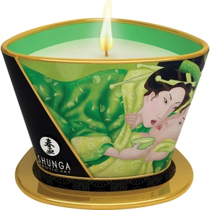  Массажная свеча Exotic Green Tea с ароматом зелёного чая 170 мл 