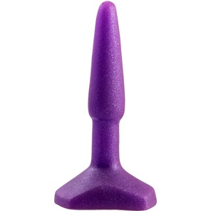  Фиолетовый анальный стимулятор Small Anal Plug Purple 12 см 