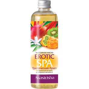  Массажное масло для тела Erotic SPA Тропический букет 150 мл 