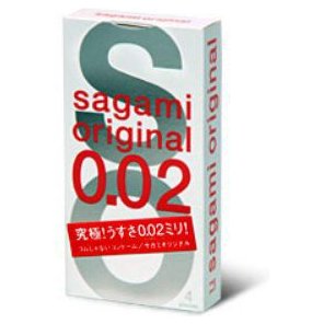  Ультратонкие презервативы Sagami Original 0.02 4 шт 