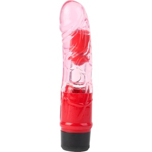 Розовый вибратор-реалистик 7 Inch Realistic Vibe 18 см 