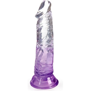  Фиолетовый гибкий фаллоимитатор 18,5 см 