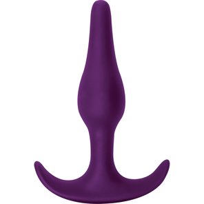  Фиолетовая анальная пробка Starter 10,5 см 