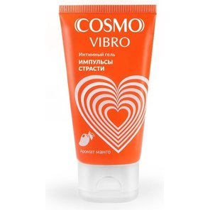  Возбуждающий интимный гель Cosmo Vibro с ароматом манго 50 гр 