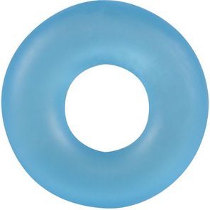  Голубое эрекционное кольцо Stretchy Cockring 
