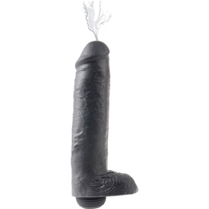  Фаллоимитатор-реалистик с имитацией семяизвержения 11 Squirting Cock with Balls 27,9 см 