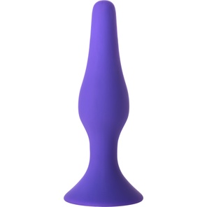  Фиолетовая анальная втулка Toyfa A-toys 10,2 см 