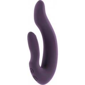  Фиолетовый хай-тек вибратор для пар Hayden 15,2 см 