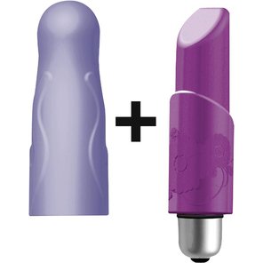  Фиолетовый вибронабор Joystick Ladylike 