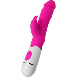  Розовый вибратор A-Toys Mist 25,4 см 