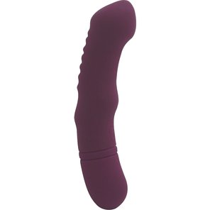  Фиолетовый перезаряжаемый G-вибратор Anfa 18 см 