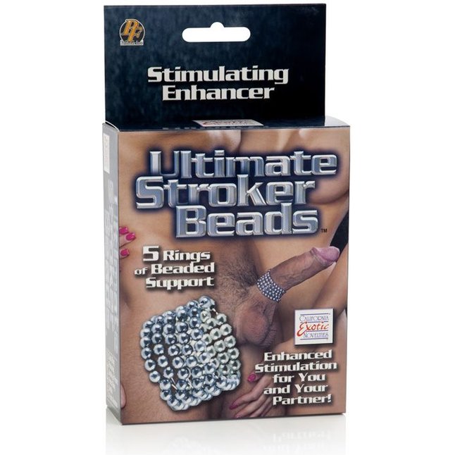 Эрекционное кольцо из бусин Ultimate Stroker Beads - Rings!. Фотография 3.
