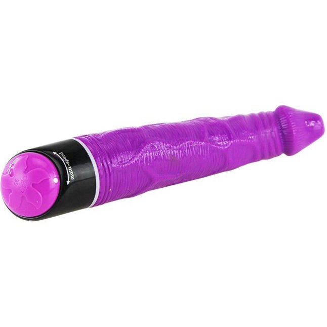 Фиолетовый гелевый вибромассажёр Adour Club - 23,5 см. Фотография 2.