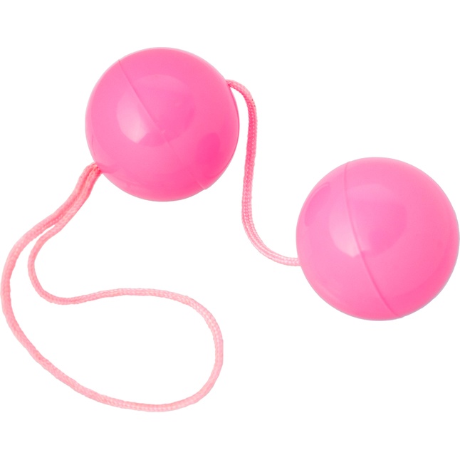 Розовые вагинальные шарики BI-BALLS. Фотография 2.