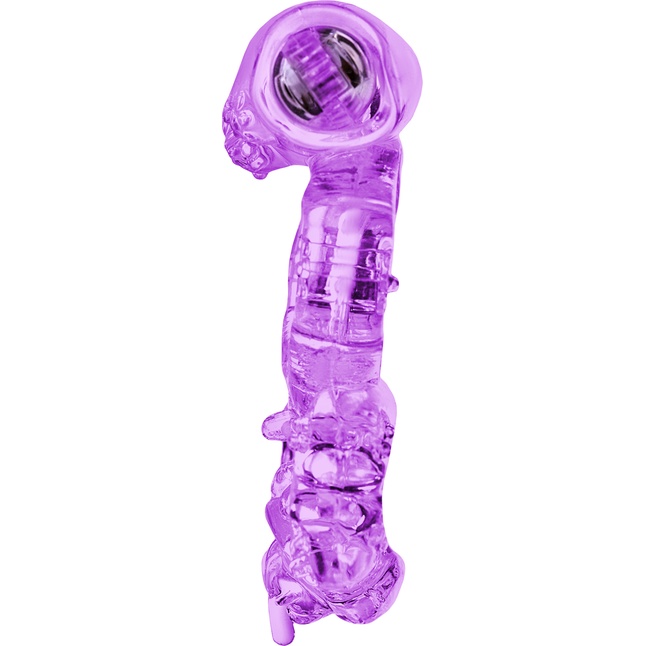 Фиолетовое виброкольцо с подхватом. Фотография 3.
